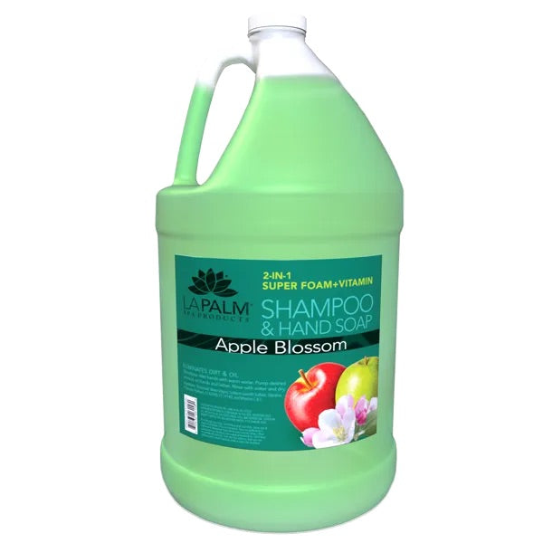La Palm Shampoo and Hand Soap Apple Blossom
