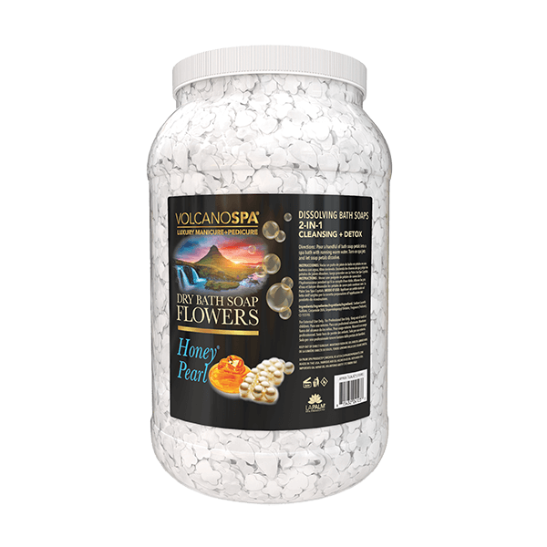 Dry Bath Soap Flowers Honey Pearl