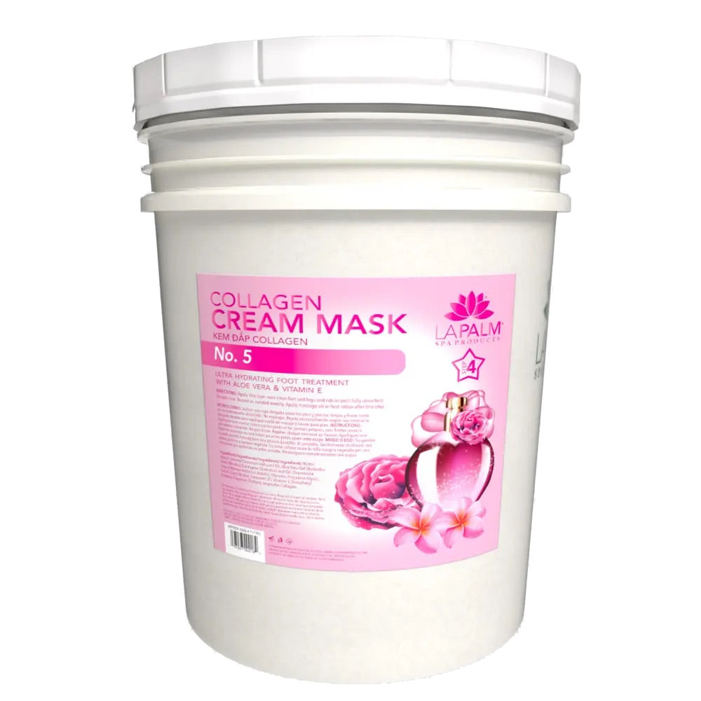 La Palm Collagen Cream Mask 5 Gallon Bucket