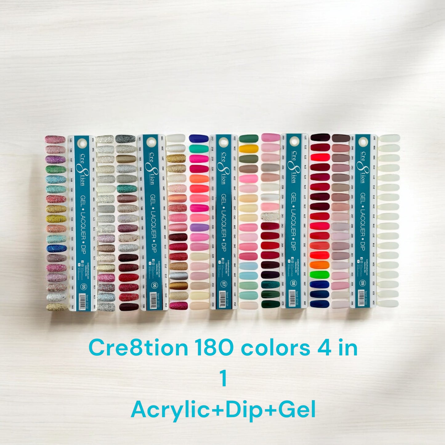 CRE8TION TRIO MATCHING #145-324 FULL SET 180 Color