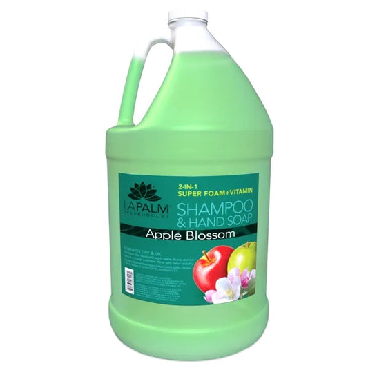 La Palm Shampoo and Hand Soap Apple Blossom