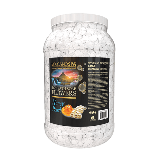 Dry Bath Soap Flowers Honey Pearl