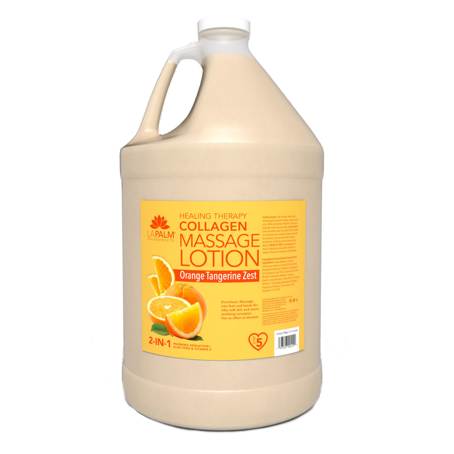 La Palm Massage Lotion Lotion Orange Tangerine