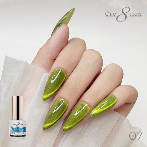 Newest Cre8tion Cat Eye Mystical 9D Gel 01-12