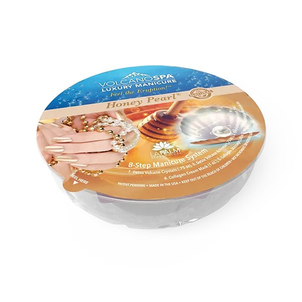 VolcanoSpa Luxury Manicure In A Bowl Honey Pearl