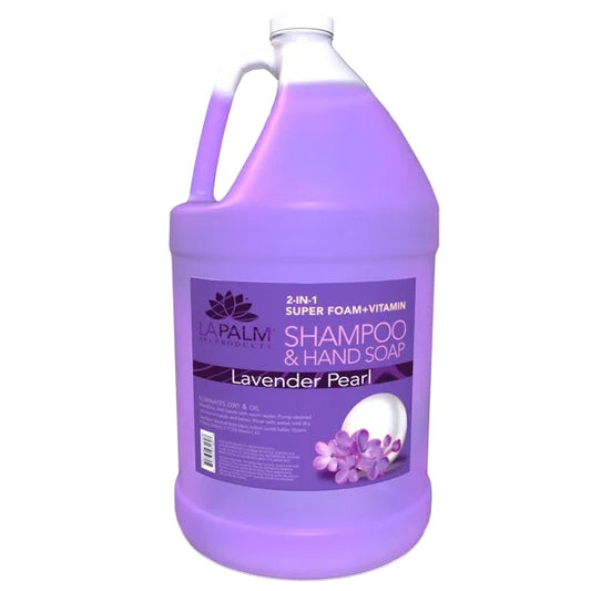 La palm Shampoo and Hand Soap Lavender Pearl