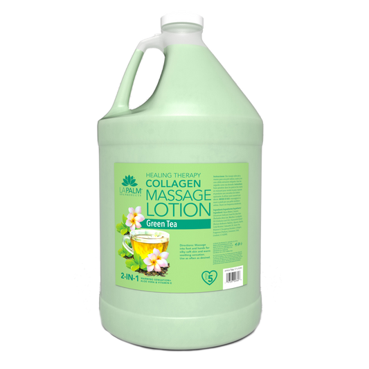 La Palm Healing Therapy Massage Lotion Green Tea