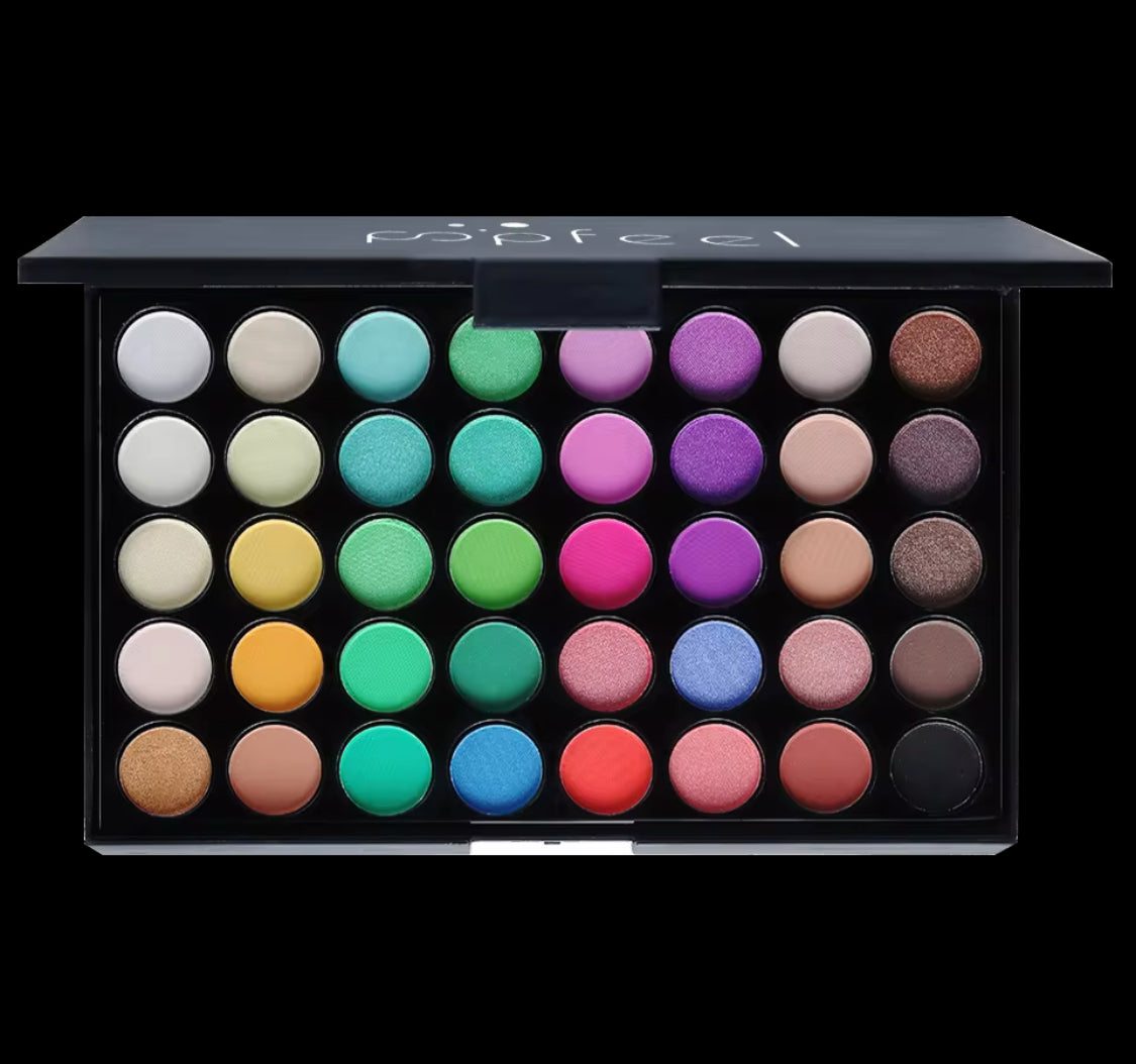 40 Colors Gradient Nail Powder