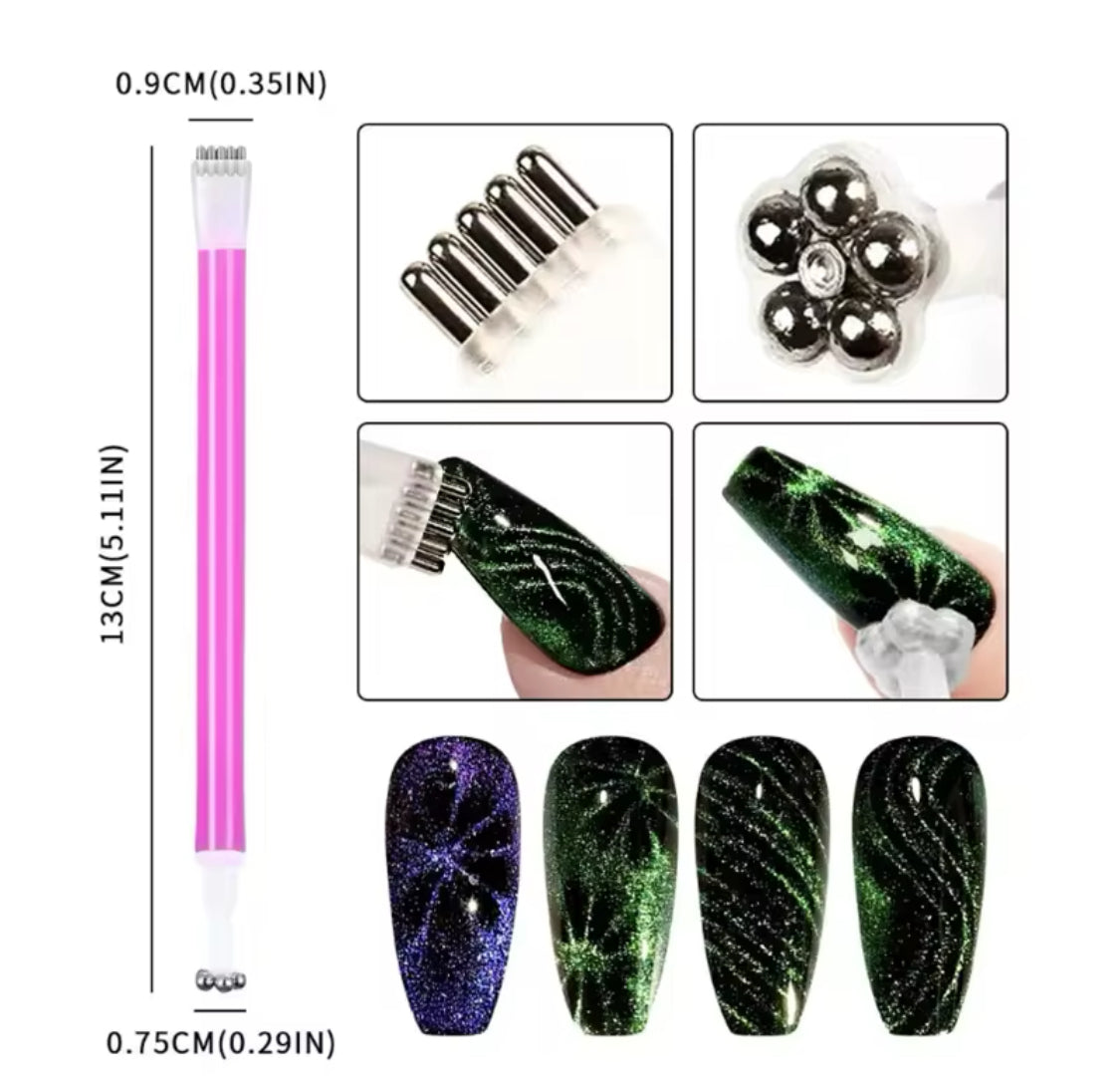 Magnet Cateye set DETAILING nail Art