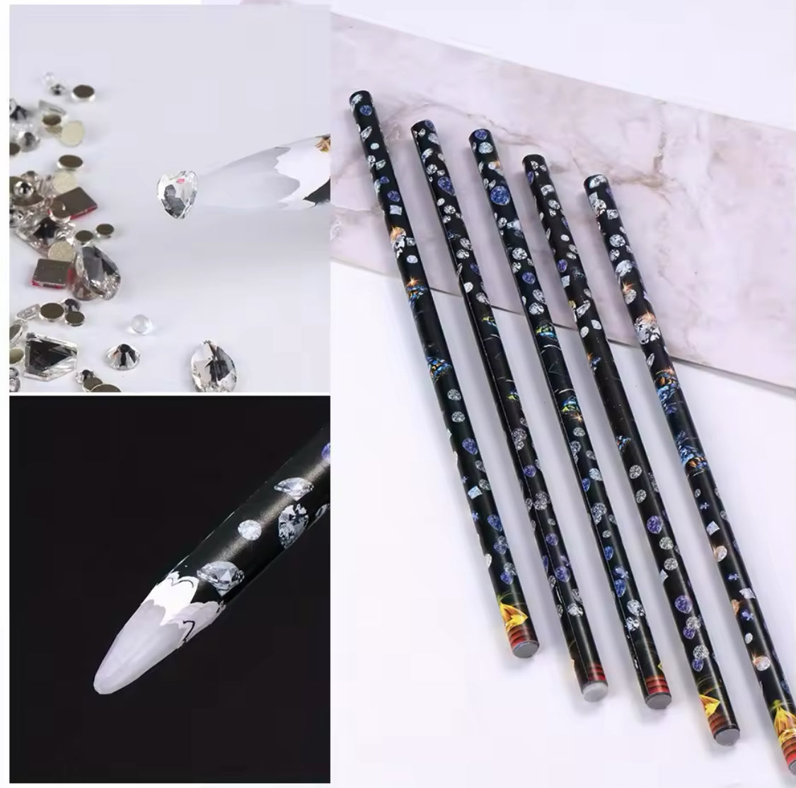 Rhinestone Picker 4pcs