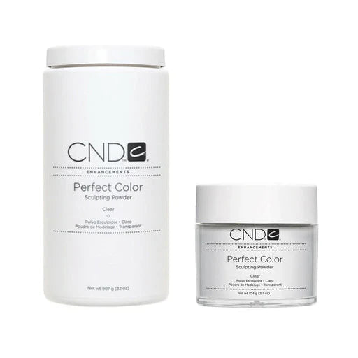 CND - PERFECT COLOR SCULPTING POWDERS - clear