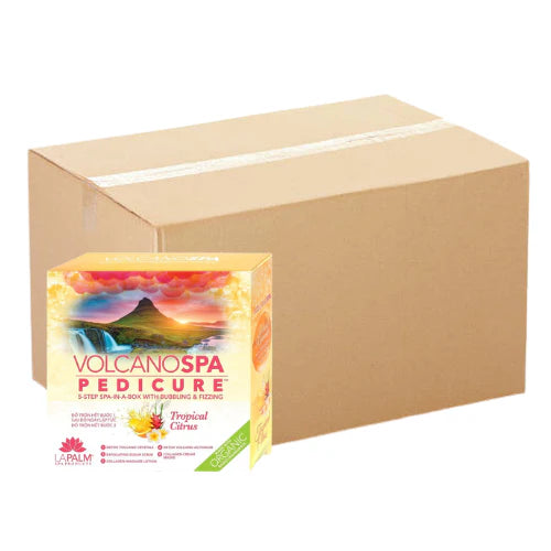 VOLCANO SPA: 6 STEP PEDICURE KIT - TROPICAL CITRUS