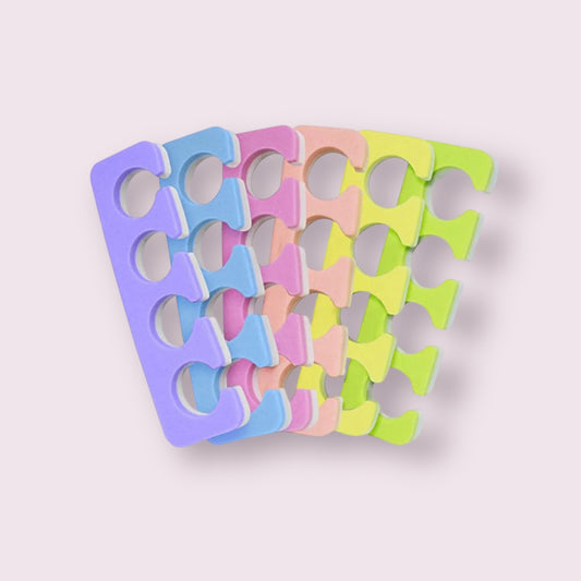 Two-Tone Assorted Colors Toe Separator