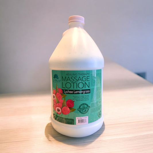 La Palm Healing Therapy Massage Lotion Lychee Lemongrass